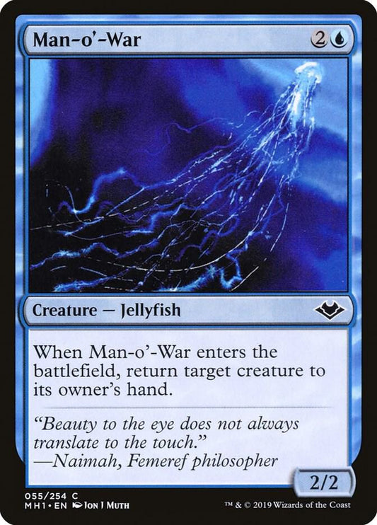 Man-o'-War 55 Modern Horizons MTG C NM