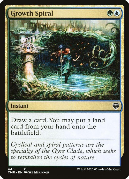 Growth Spiral 446 Commander Legends MTG C NM
