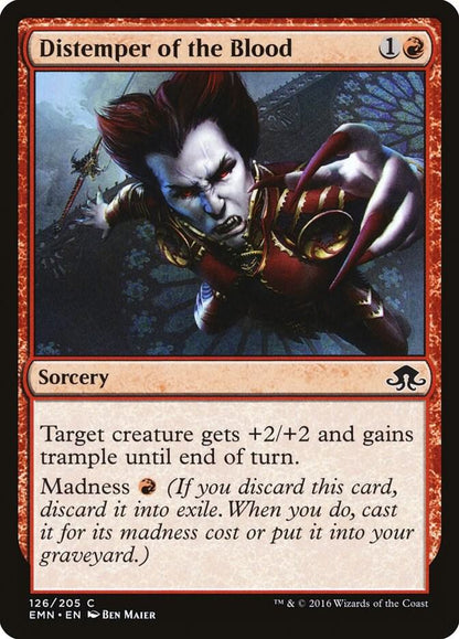 Distemper of the Blood 126 Eldritch Moon MTG C NM