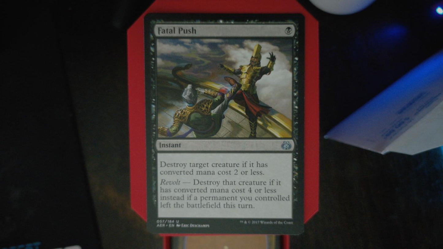 Fatal Push 57 Aether Revolt MTG UC LP