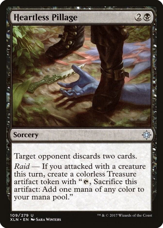 Heartless Pillage 109 Ixalan MTG UC LP