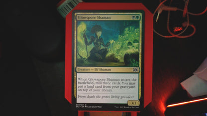 Glowspore Shaman 220 Double Masters 2022 MTG C NM