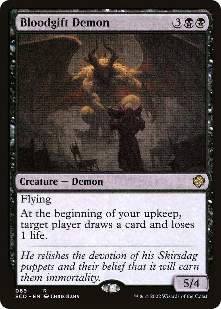 Bloodgift Demon 69 Starter Commander Decks MTG R NM