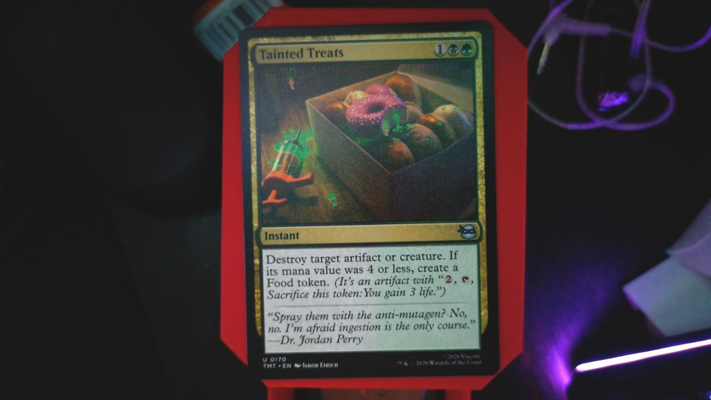 Tainted Treats 0170 Teenage Mutant Ninja Turtles MTG UC NM