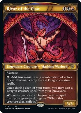 Rivaz of the Claw (Showcase) 314 Dominaria United MTG R NM