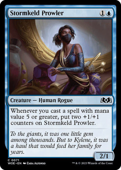 Stormkeld Prowler 71 Wilds of Eldraine MTG C NM