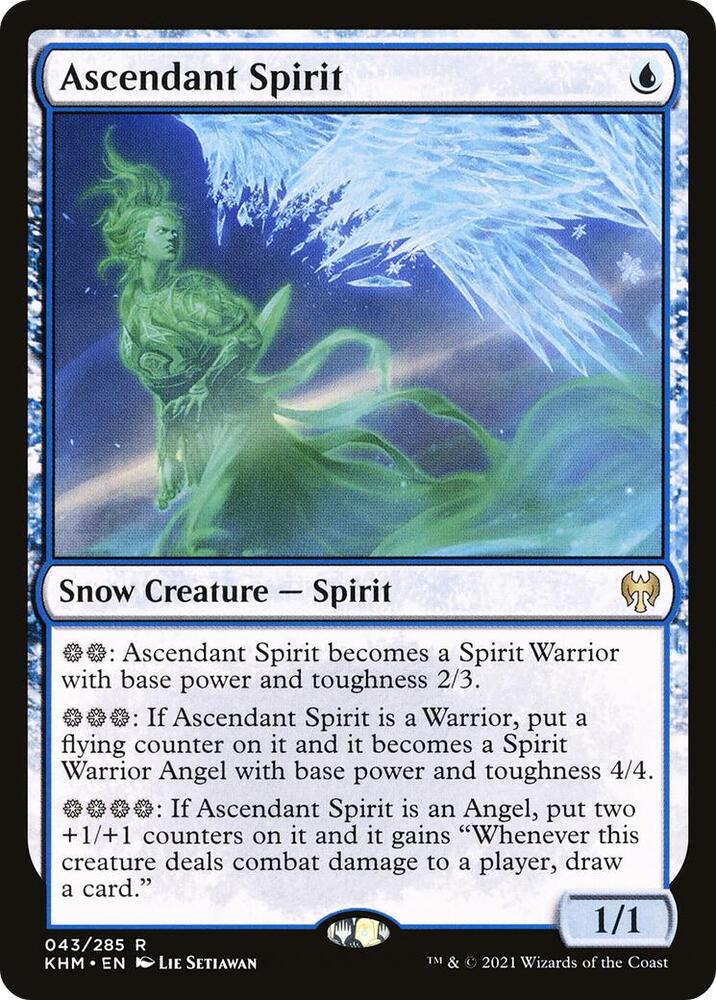 Ascendant Spirit 43 Kaldheim MTG R NM