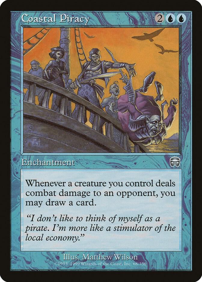 Coastal Piracy 68 Mercadian Masques MTG UC MP