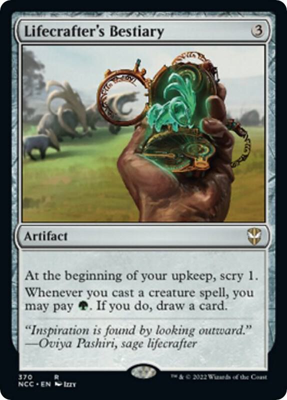 Lifecrafter's Bestiary 370 Commander: Streets of New Capenna MTG R NM