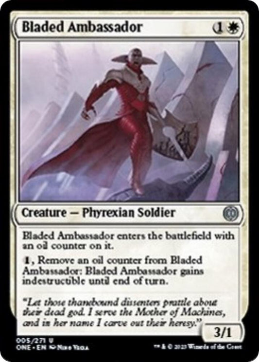 Bladed Ambassador 5 Phyrexia: All Will Be One MTG UC NM