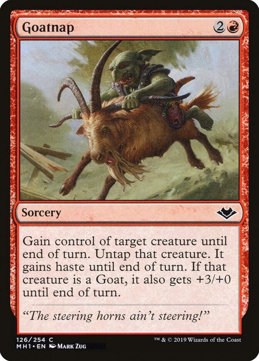 Goatnap 126 Modern Horizons MTG C NM
