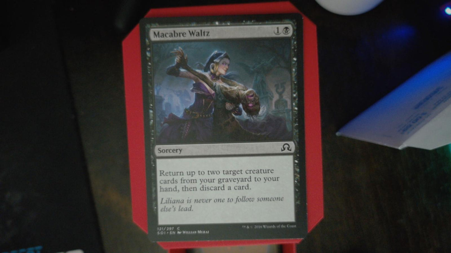 Macabre Waltz 121 Shadows over Innistrad MTG C LP