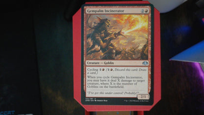 Gempalm Incinerator 122 Dominaria Remastered MTG UC NM
