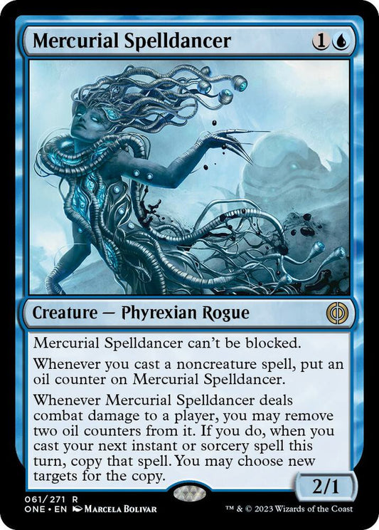 Mercurial Spelldancer 61 Phyrexia: All Will Be One MTG R NM