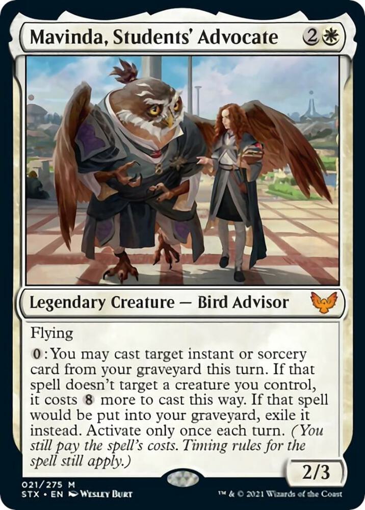 Mavinda, Students' Advocate 21 Strixhaven: School of Mages MTG Mythic NM