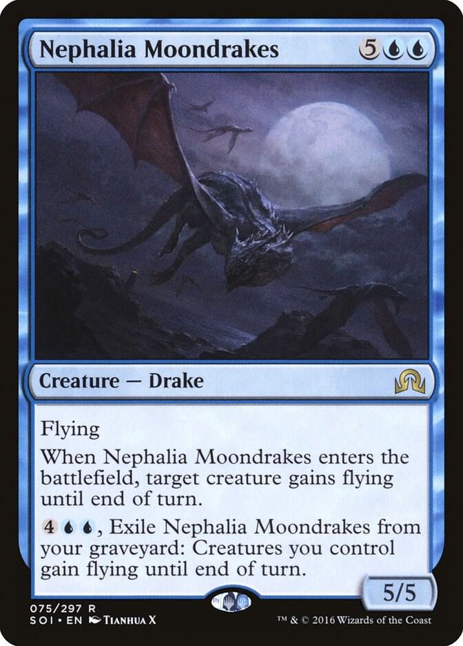 Nephalia Moondrakes 75 Shadows over Innistrad MTG R NM