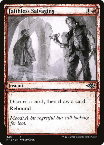 Faithless Salvaging (Showcase) 349 Modern Horizons 2 MTG C NM