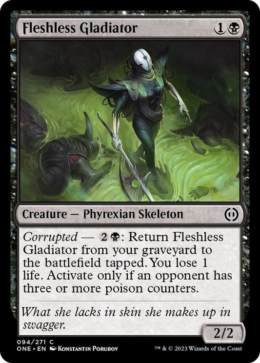 Fleshless Gladiator 94 Phyrexia: All Will Be One MTG C NM