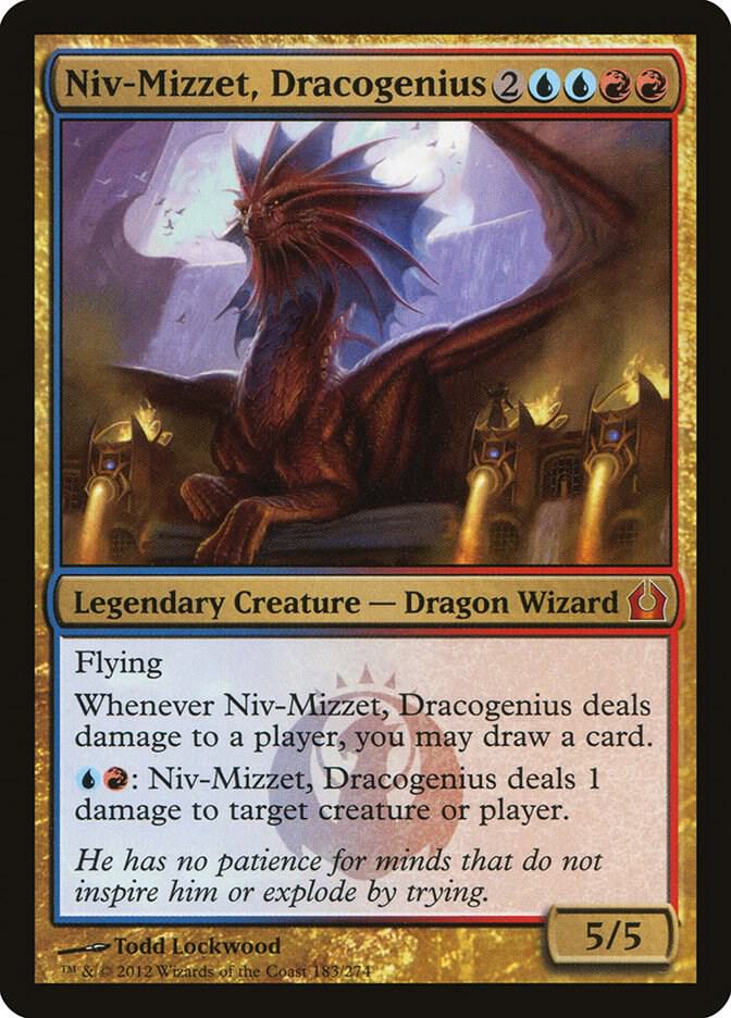 Niv-Mizzet, Dracogenius 183 Return to Ravnica MTG Mythic LP