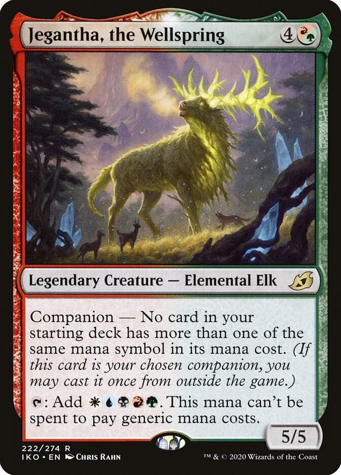 Jegantha, the Wellspring 222 Ikoria: Lair of Behemoths MTG R NM
