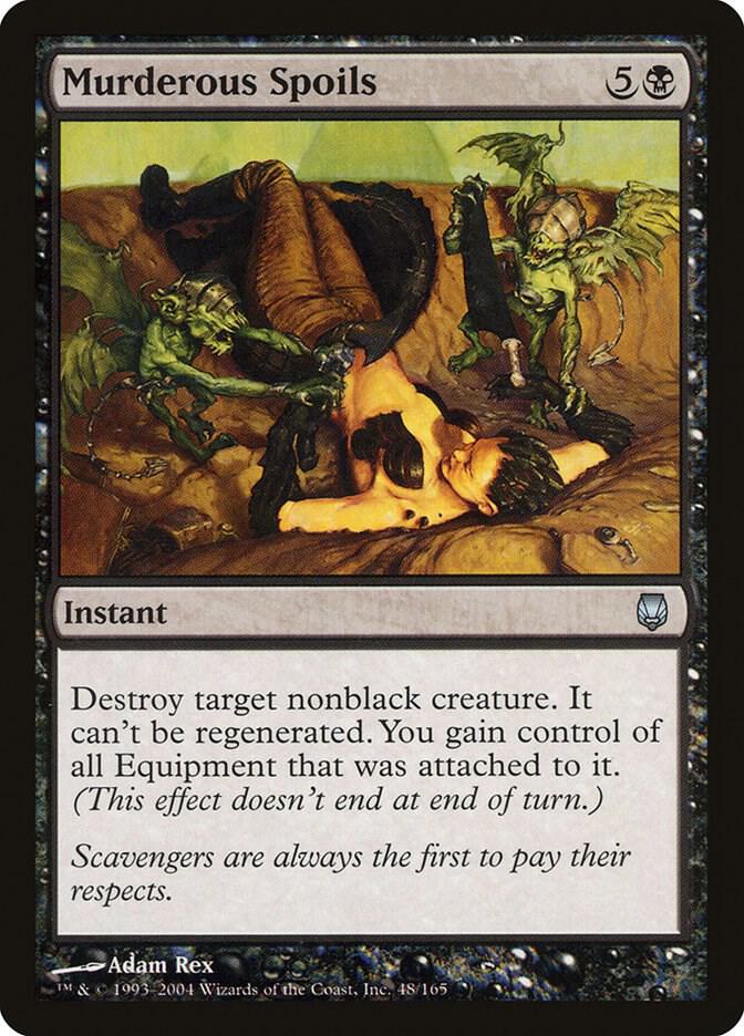 Murderous Spoils 48 Darksteel MTG UC LP