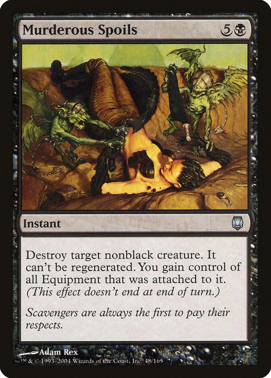 Murderous Spoils 48 Darksteel MTG UC LP