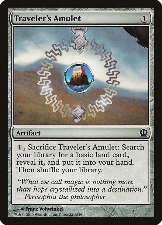 Traveler's Amulet 221 Theros MTG C NM