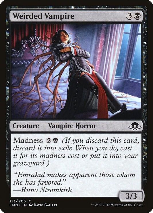 Weirded Vampire 113 Eldritch Moon MTG C NM