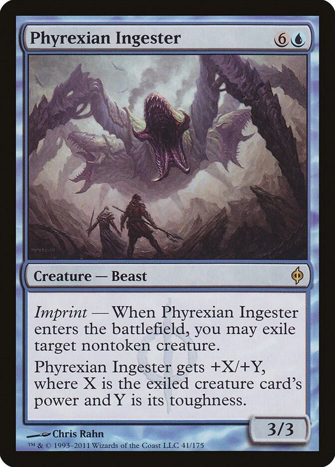 Phyrexian Ingester 41 New Phyrexia MTG R Foil LP