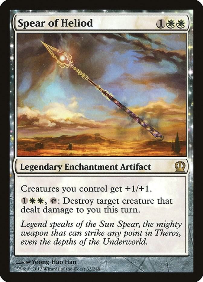 Spear of Heliod 33 Theros MTG R NM