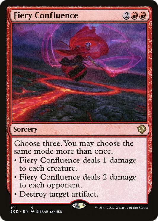 Fiery Confluence 141 Starter Commander Decks MTG R NM
