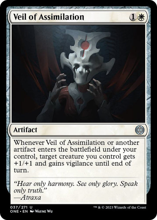 Veil of Assimilation 37 Phyrexia: All Will Be One MTG UC NM