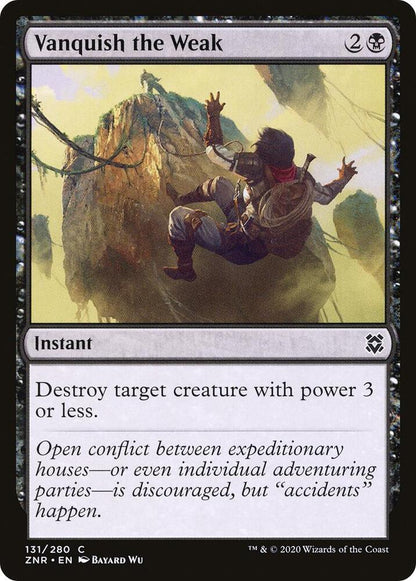 Vanquish the Weak 131 Zendikar Rising MTG C Foil NM
