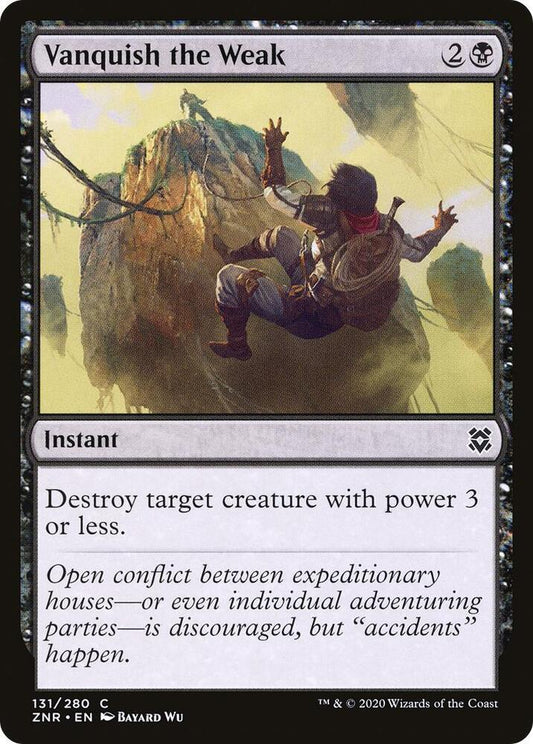 Vanquish the Weak 131 Zendikar Rising MTG C Foil NM