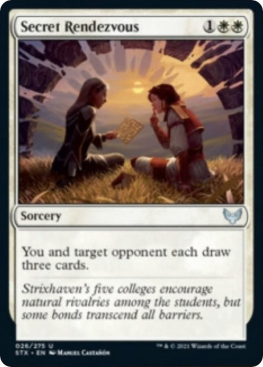 Secret Rendezvous 26 Strixhaven: School of Mages MTG UC NM
