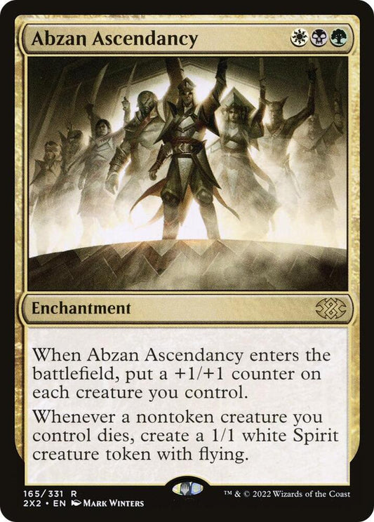 Abzan Ascendancy 165 Double Masters 2022 MTG R NM