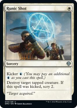 Runic Shot 30 Dominaria United MTG UC NM