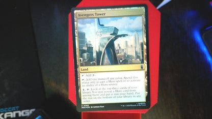 Avengers Tower 260 Marvel Super Heroes MTG UC Foil NM