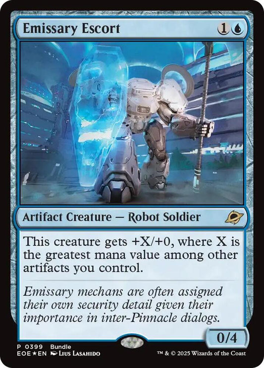 Emissary Escort (EOE Bundle) 399 Unique and Miscellaneous Promos MTG P Foil NM