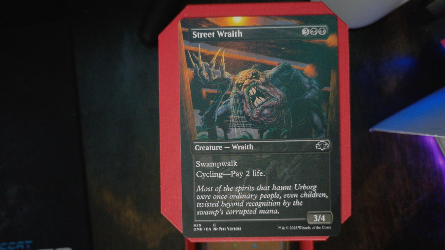 Street Wraith (Borderless) 429 Dominaria Remastered MTG C NM