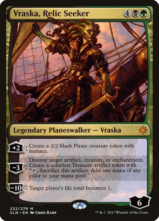 Vraska, Relic Seeker 232 Ixalan MTG Mythic NM