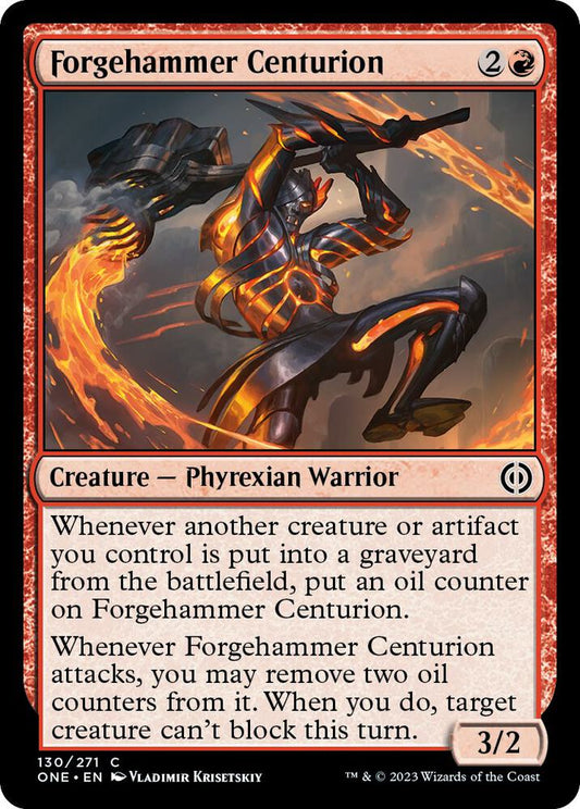 Forgehammer Centurion 130 Phyrexia: All Will Be One MTG C NM