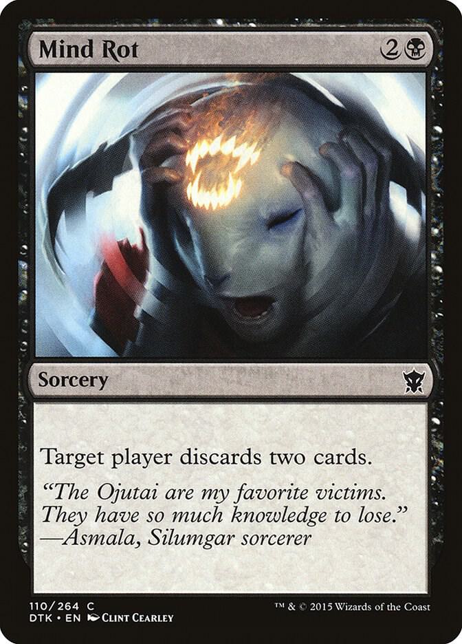 Mind Rot 110 Dragons of Tarkir MTG C LP