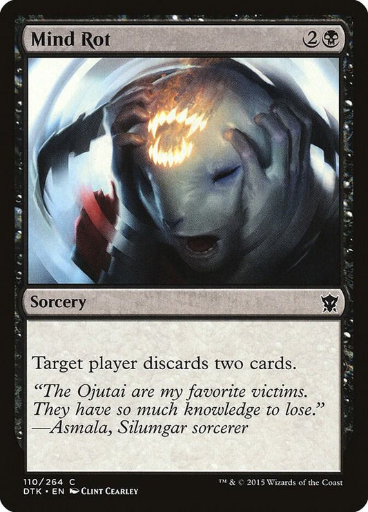 Mind Rot 110 Dragons of Tarkir MTG C LP