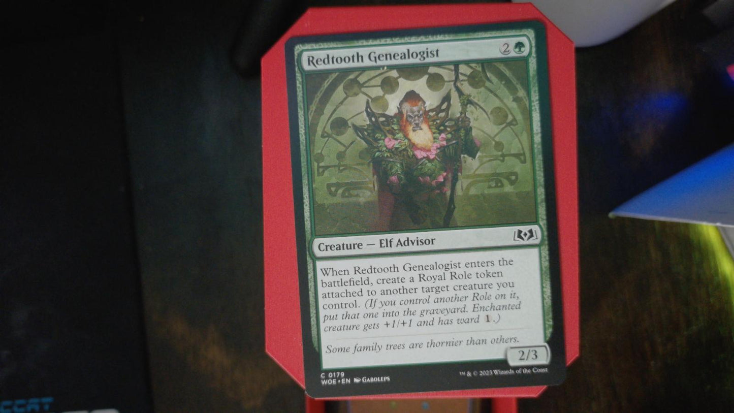 Redtooth Genealogist 179 Wilds of Eldraine MTG C NM