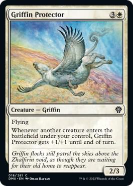 Griffin Protector 18 Dominaria United MTG C NM