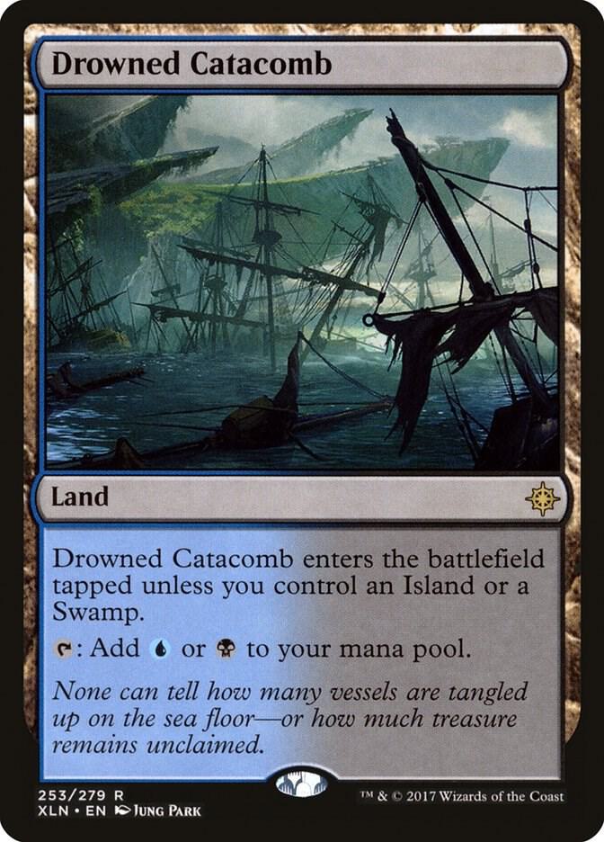 Drowned Catacomb 253 Ixalan MTG R NM