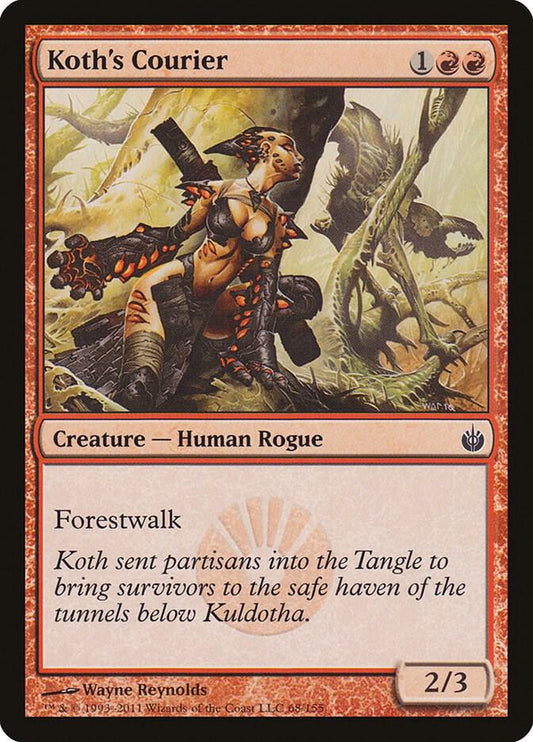 Koth's Courier 68 Mirrodin Besieged MTG C NM