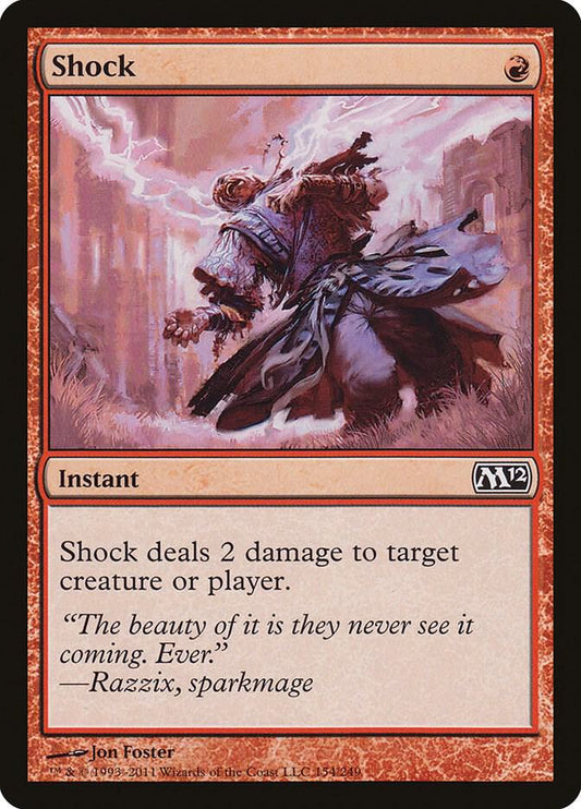 Shock 154 Magic 2012 (M12) MTG C NM