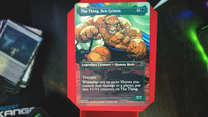 The Thing, Ben Grimm (Borderless) 322 Marvel Super Heroes MTG UC Foil NM